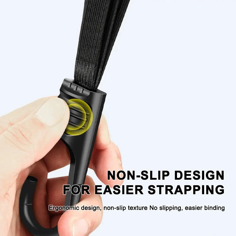 SEAMETAL Motorcycle Back Seat Helmet Strips Elastic Rope Motorcycle