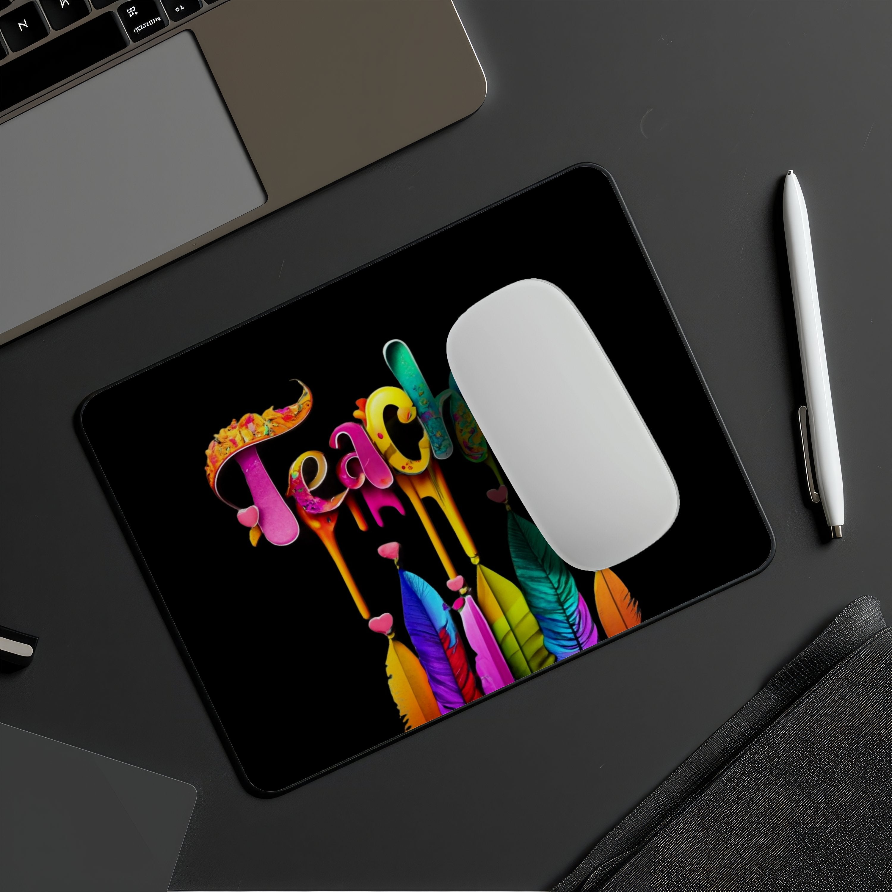 School Teacher Non-Slip Computer Mousepad Mouse Pad